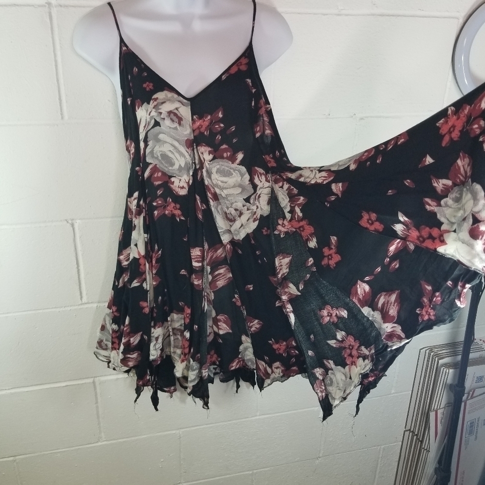 Free People Alyson floral trapeze swingy slip dress - Picture 5 of 9